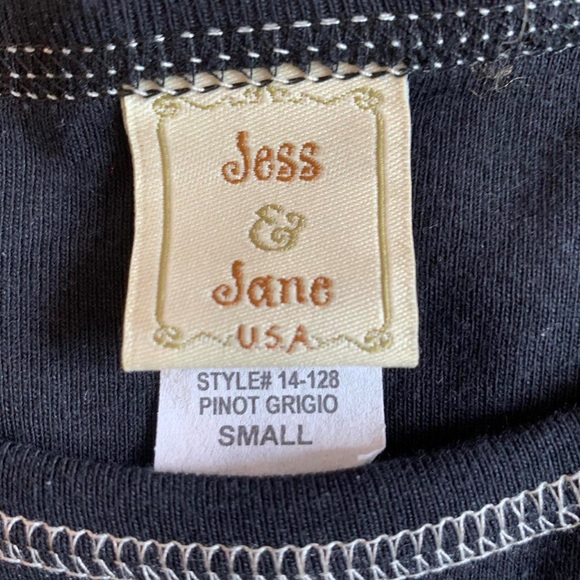 Vintage Y2K funky wine top - Picture 3 of 4